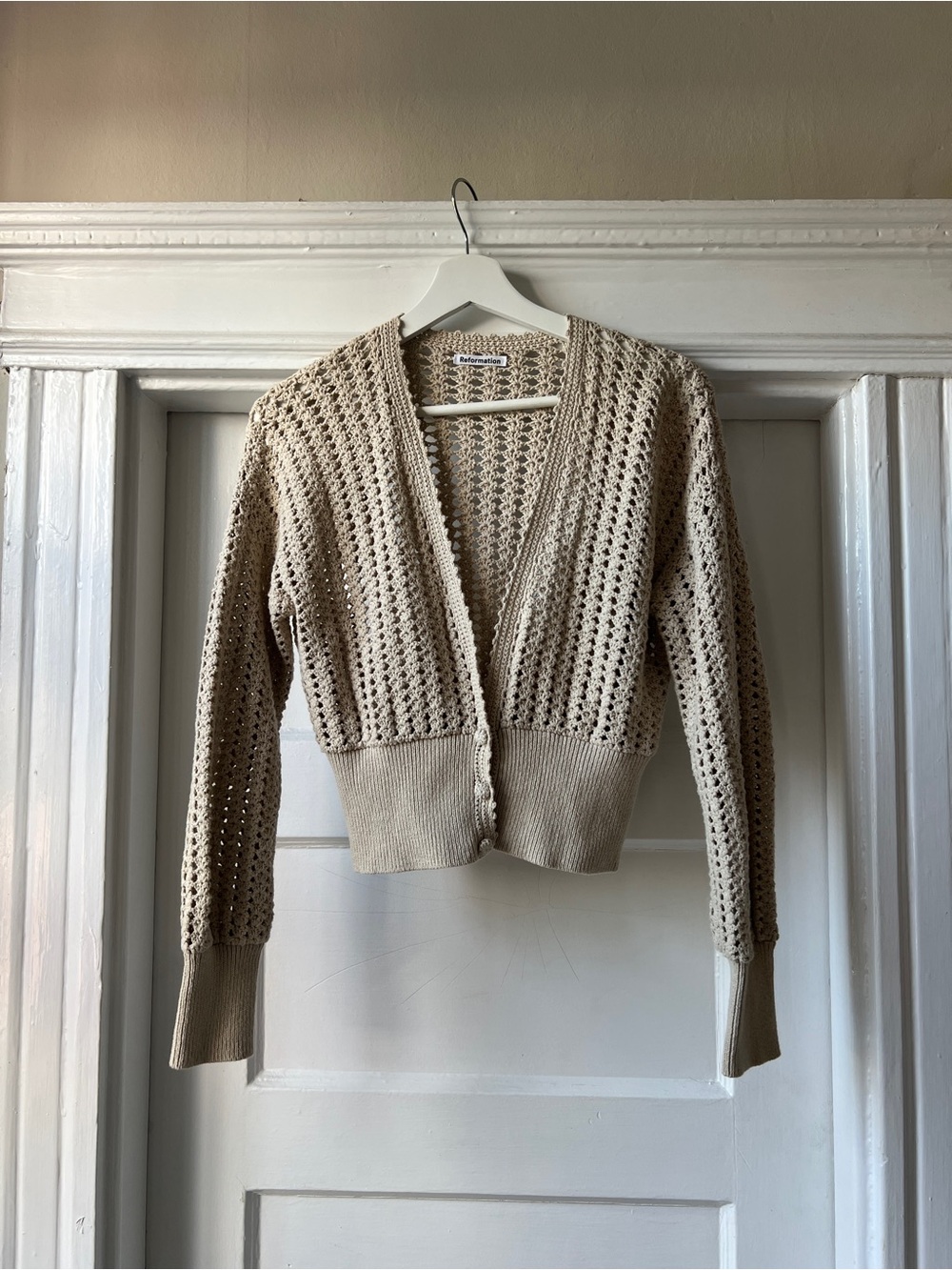 Reformation Erin Cardigan